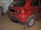Фаркоп (ТСУ) Baltex для Mitsubishi ASX, RVR (2010-), масса прицепа 1500кг